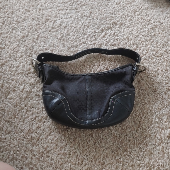 Coach Handbags - Small Black Coach Purse